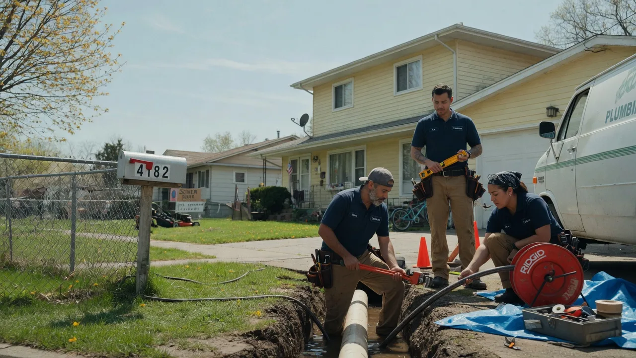 Gas Line Repair in Rock City, IL near me